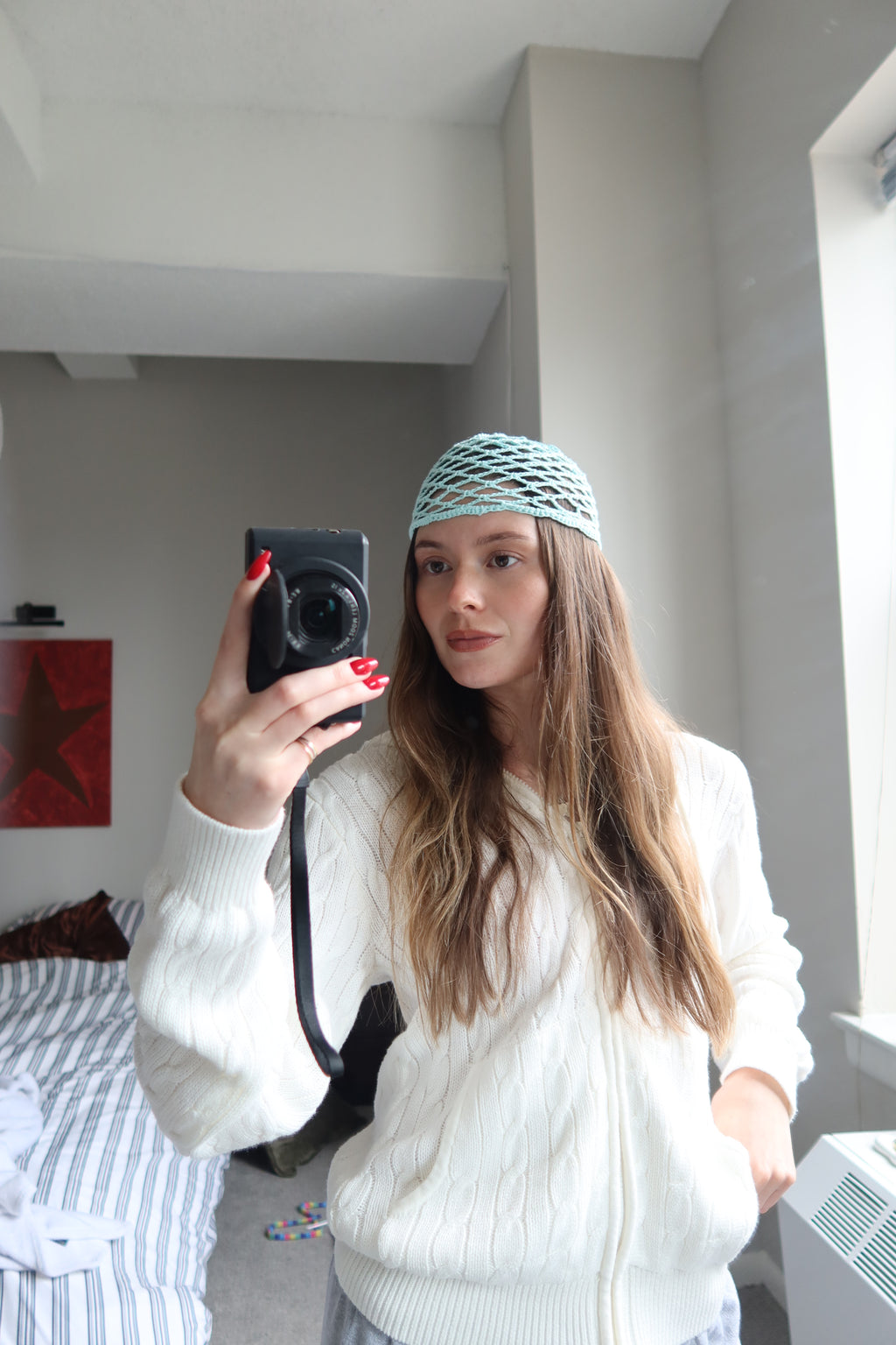 Scalloped Skull Cap