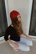 Beaded Shell Skull Cap